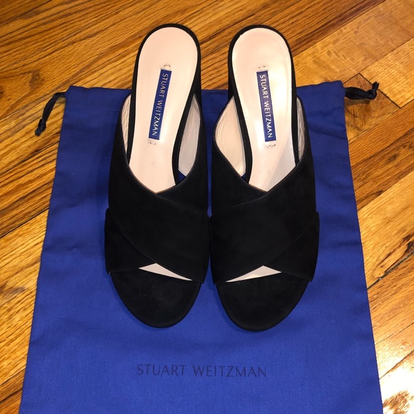 Galene suede mules by Stuart Weitzman - Picture 6 of 6